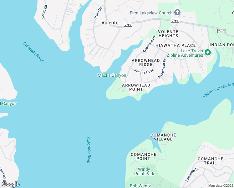 map of restaurants, bars, coffee shops, grocery stores, and more near 14901 Arrowhead Drive in Leander