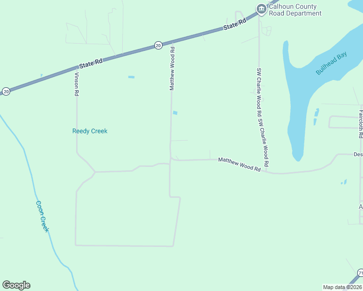 map of restaurants, bars, coffee shops, grocery stores, and more near 18979 South West Matthew Wood Road in Blountstown