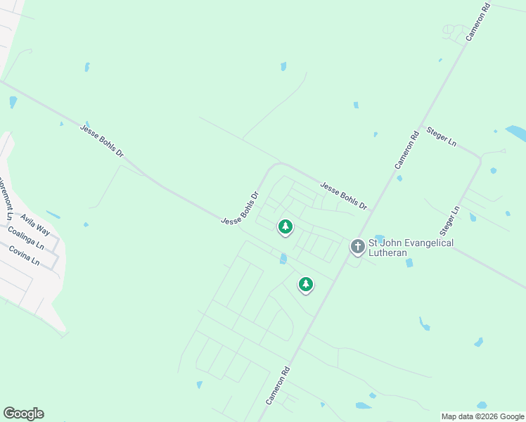 map of restaurants, bars, coffee shops, grocery stores, and more near 7404 Jesse Bohls Drive in Pflugerville
