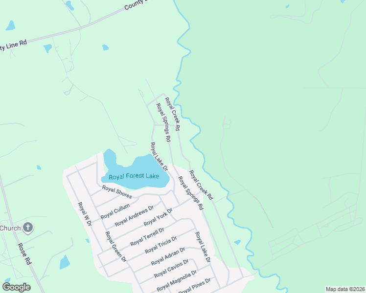 map of restaurants, bars, coffee shops, grocery stores, and more near 13085 Royal Creek Road in Conroe