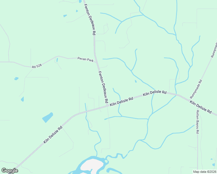 map of restaurants, bars, coffee shops, grocery stores, and more near 17080 Fenton Dedeaux Road in Kiln