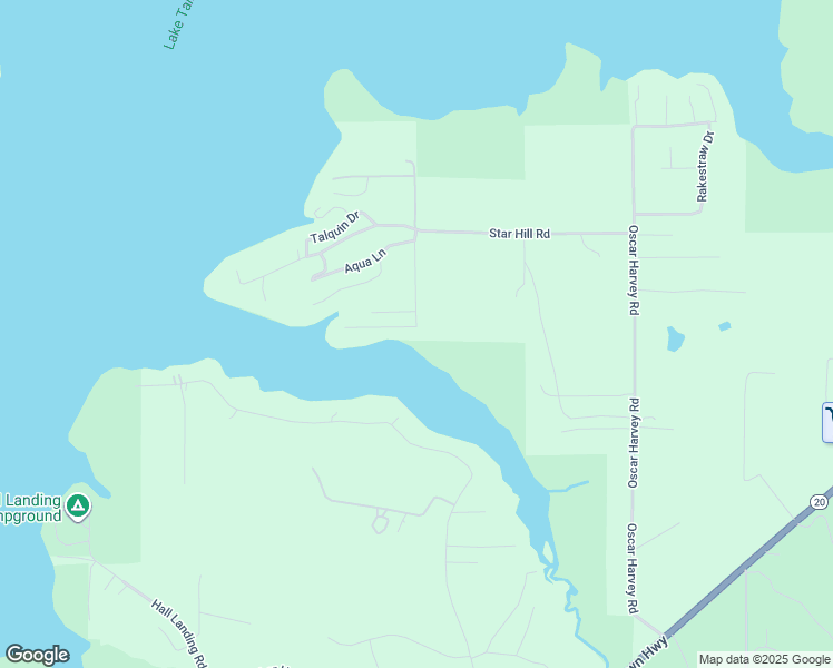 map of restaurants, bars, coffee shops, grocery stores, and more near 18775 Starhill Lane in Tallahassee