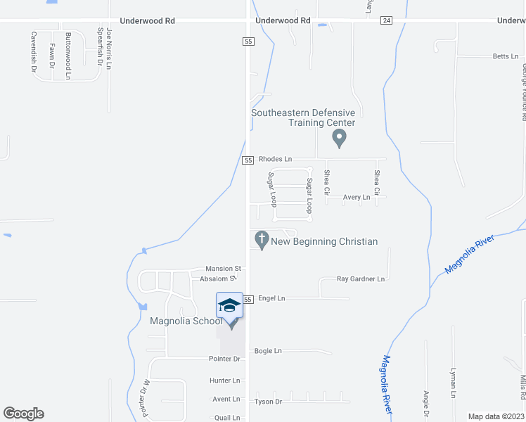map of restaurants, bars, coffee shops, grocery stores, and more near 13804 Trident Gum Lane in Foley