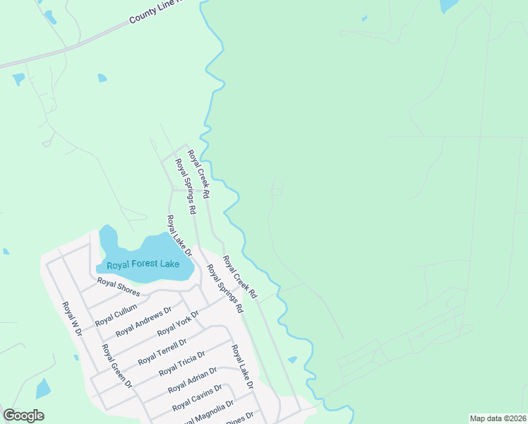 map of restaurants, bars, coffee shops, grocery stores, and more near 13094 Royal Estates Drive in Conroe