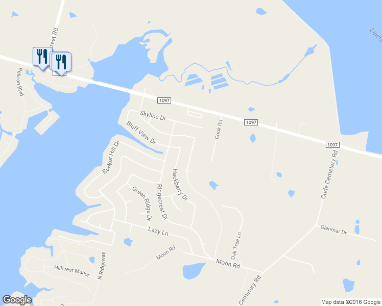 map of restaurants, bars, coffee shops, grocery stores, and more near 12689 Lake Conroe Hills Drive in Willis