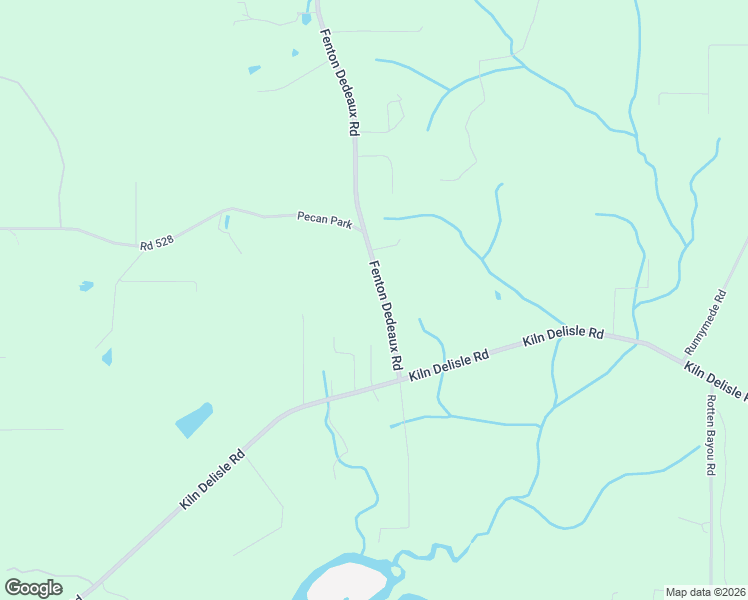 map of restaurants, bars, coffee shops, grocery stores, and more near 17121 Fenton Dedeaux Road in Kiln