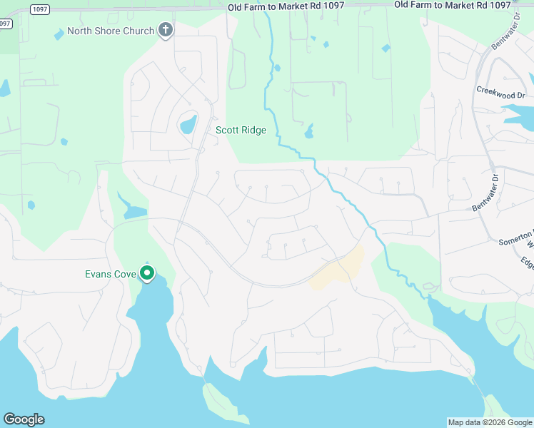 map of restaurants, bars, coffee shops, grocery stores, and more near 110 Wick Willow Drive in Montgomery