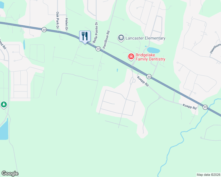map of restaurants, bars, coffee shops, grocery stores, and more near 536 Kristian Court in Madisonville
