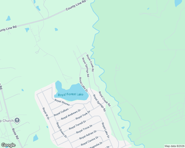 map of restaurants, bars, coffee shops, grocery stores, and more near 13085 Royal Creek Road in Conroe