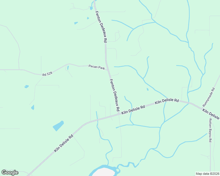 map of restaurants, bars, coffee shops, grocery stores, and more near 17121 Fenton Dedeaux Road in Kiln