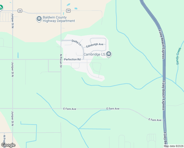 map of restaurants, bars, coffee shops, grocery stores, and more near in Foley