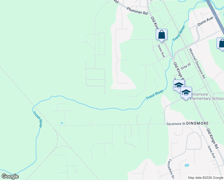 map of restaurants, bars, coffee shops, grocery stores, and more near 10712 Brandon Chase Drive in Jacksonville