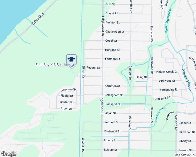 map of restaurants, bars, coffee shops, grocery stores, and more near 6569 Yorkwood Street in Navarre