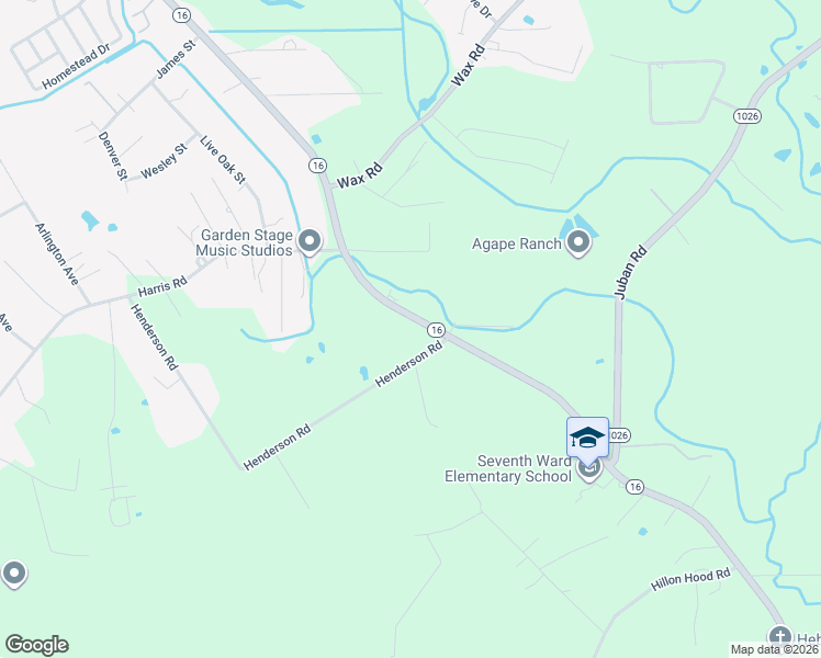 map of restaurants, bars, coffee shops, grocery stores, and more near 24775 Louisiana 16 in Denham Springs