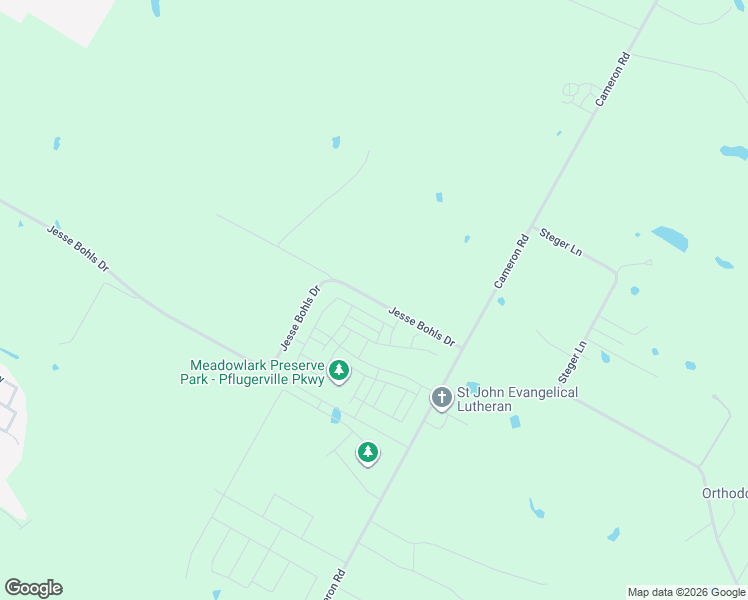 map of restaurants, bars, coffee shops, grocery stores, and more near 8296 Jesse Bohls Drive in Manor