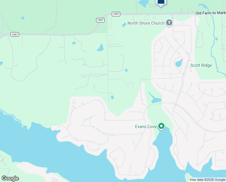 map of restaurants, bars, coffee shops, grocery stores, and more near 12526 Pearson Road in Montgomery