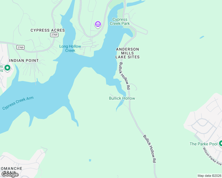 map of restaurants, bars, coffee shops, grocery stores, and more near 12926-13108 Bullick Hollow Road in Austin