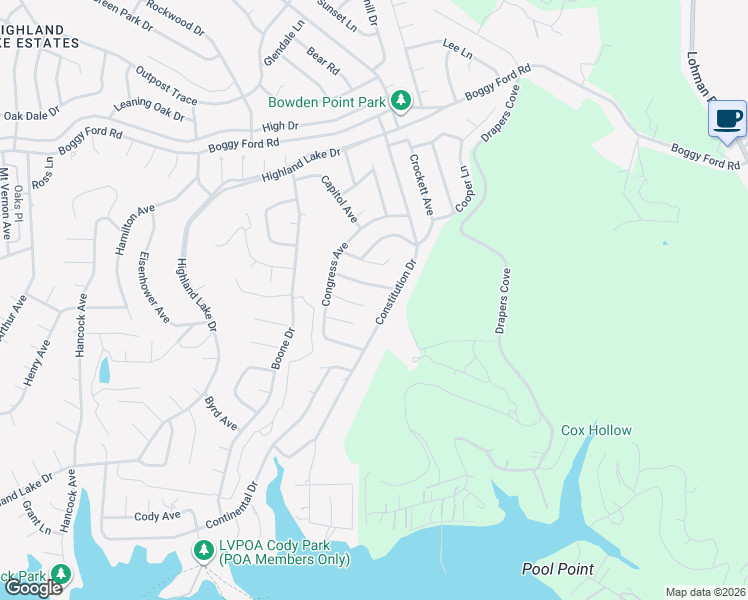 map of restaurants, bars, coffee shops, grocery stores, and more near 20000 Carnege Cove in Leander