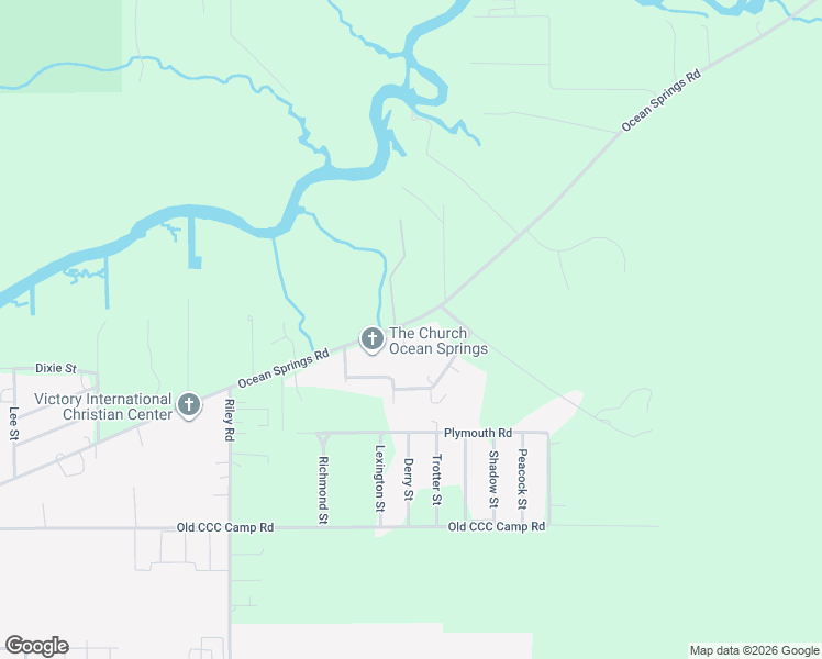 map of restaurants, bars, coffee shops, grocery stores, and more near 5912 Lochness Circle in Ocean Springs