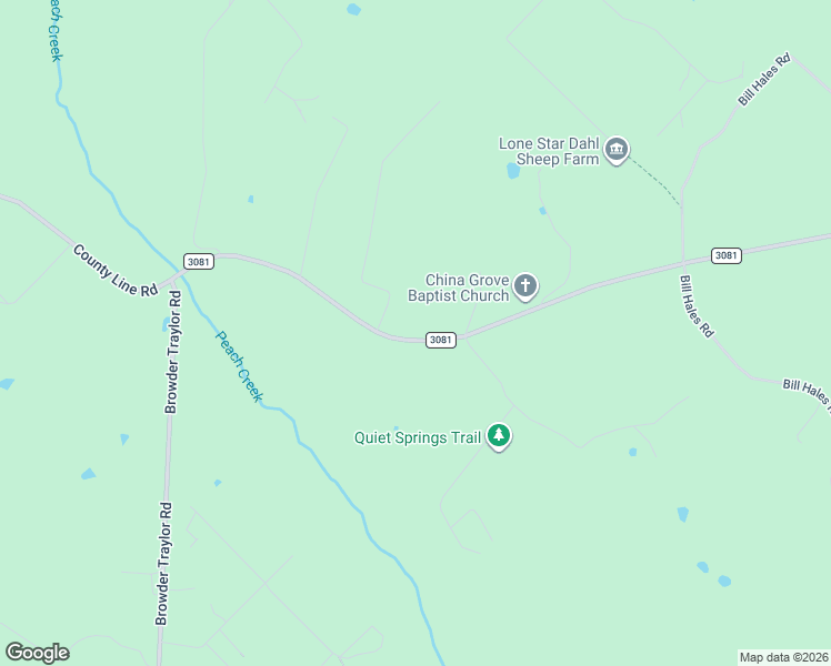 map of restaurants, bars, coffee shops, grocery stores, and more near 6870 Farm to Market 3081 in Willis