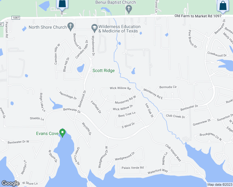 map of restaurants, bars, coffee shops, grocery stores, and more near 33 Cordova Court in Montgomery
