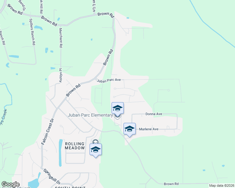 map of restaurants, bars, coffee shops, grocery stores, and more near 11370 Ashwood Court in Denham Springs