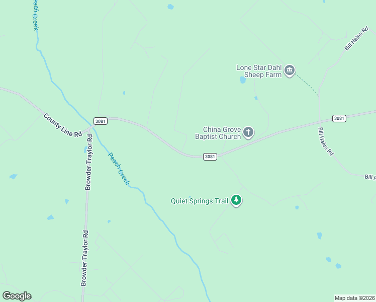 map of restaurants, bars, coffee shops, grocery stores, and more near 6870 Farm to Market 3081 in Willis