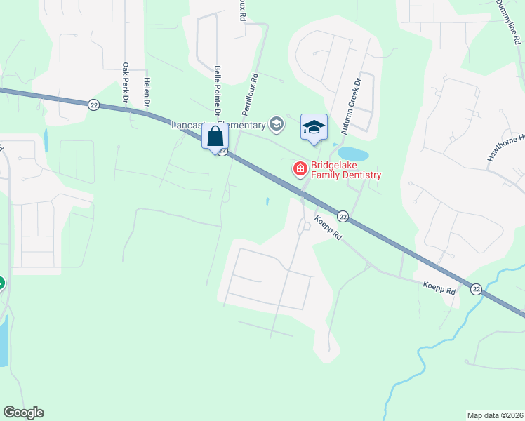 map of restaurants, bars, coffee shops, grocery stores, and more near 536 Kristian Court in Madisonville