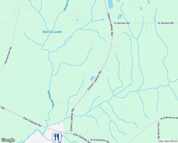 map of restaurants, bars, coffee shops, grocery stores, and more near 9571 Edwin Ladner Road in Pass Christian
