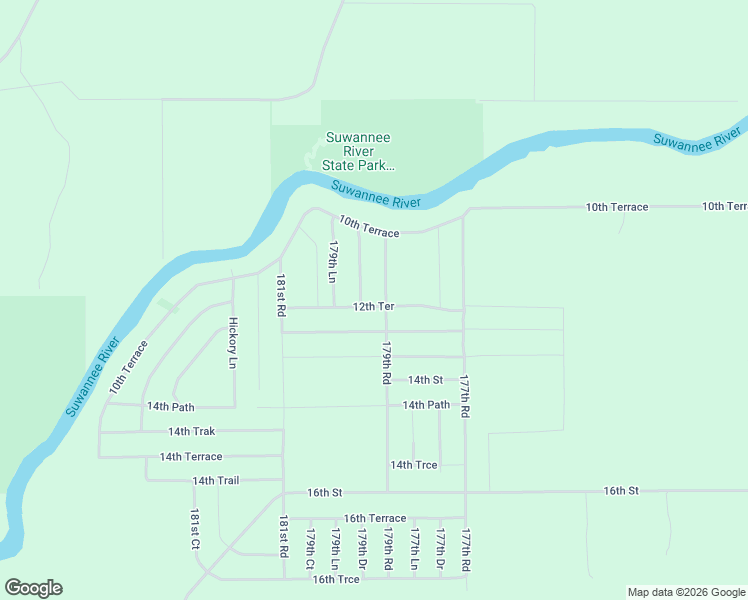 map of restaurants, bars, coffee shops, grocery stores, and more near 1205-1253 179th Road in Live Oak
