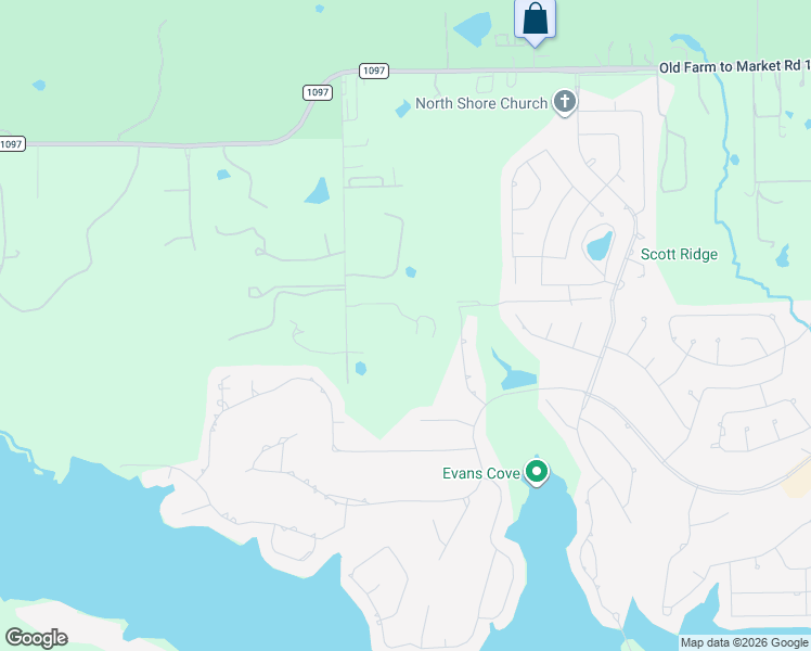 map of restaurants, bars, coffee shops, grocery stores, and more near 18537 Pearson Lane in Montgomery