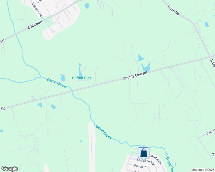 map of restaurants, bars, coffee shops, grocery stores, and more near 8630 County Line Road in Willis