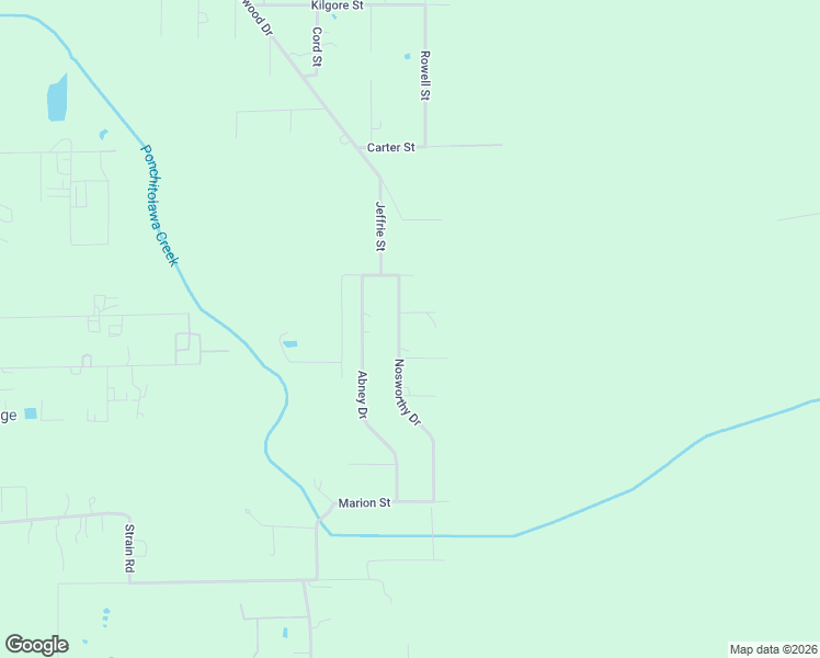 map of restaurants, bars, coffee shops, grocery stores, and more near 23084 Spring Street in Mandeville