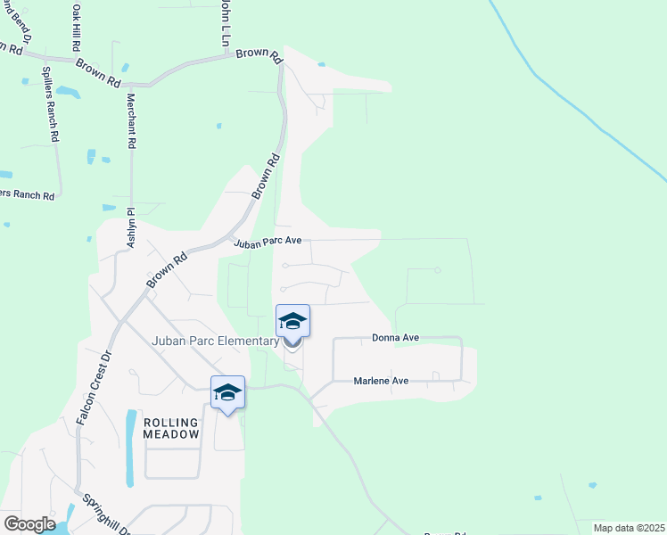 map of restaurants, bars, coffee shops, grocery stores, and more near 11455 Rossow Court in Denham Springs