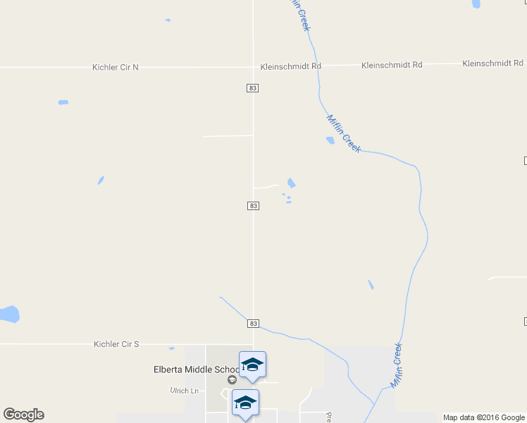 map of restaurants, bars, coffee shops, grocery stores, and more near 13990 County Road 83 in Elberta