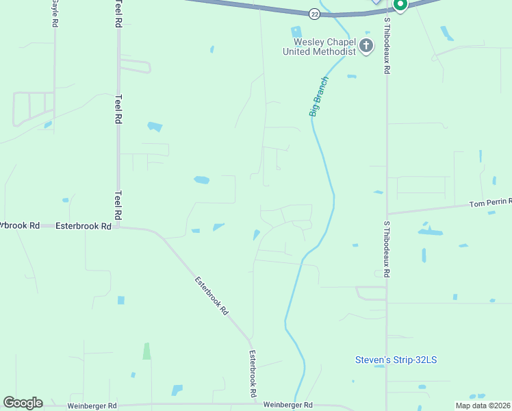map of restaurants, bars, coffee shops, grocery stores, and more near 21317 Lake Pontchartrain Drive in Ponchatoula