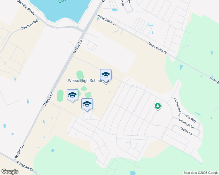 map of restaurants, bars, coffee shops, grocery stores, and more near 5201 Wolf Pack Drive in Pflugerville
