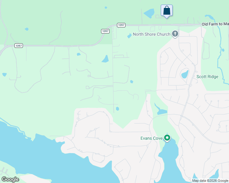 map of restaurants, bars, coffee shops, grocery stores, and more near 18537 Pearson Lane in Montgomery