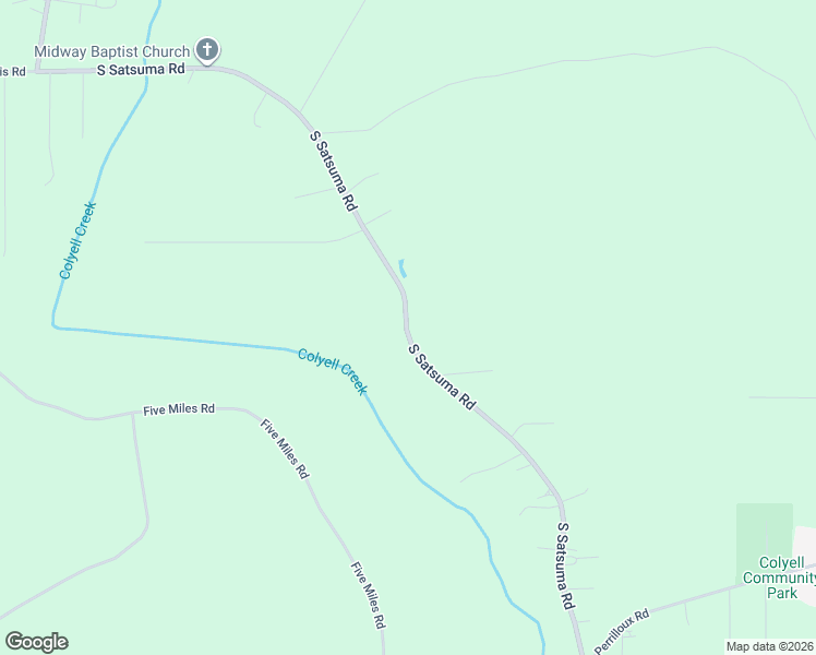 map of restaurants, bars, coffee shops, grocery stores, and more near 26848 South Satsuma Road in Livingston