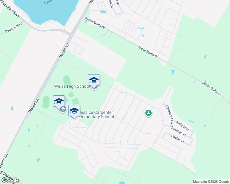 map of restaurants, bars, coffee shops, grocery stores, and more near 17333 Casanova Avenue in Pflugerville