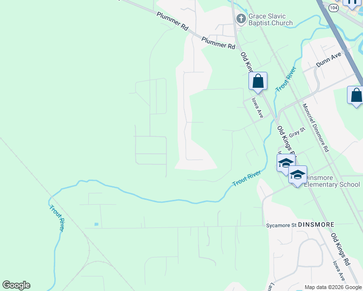 map of restaurants, bars, coffee shops, grocery stores, and more near 10768 Brandon Chase Drive in Jacksonville