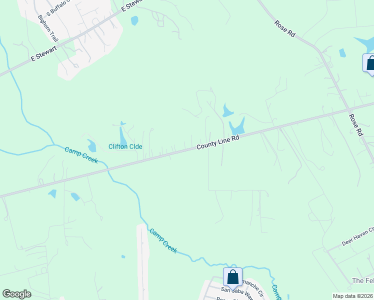 map of restaurants, bars, coffee shops, grocery stores, and more near 8722 County Line Road in Willis