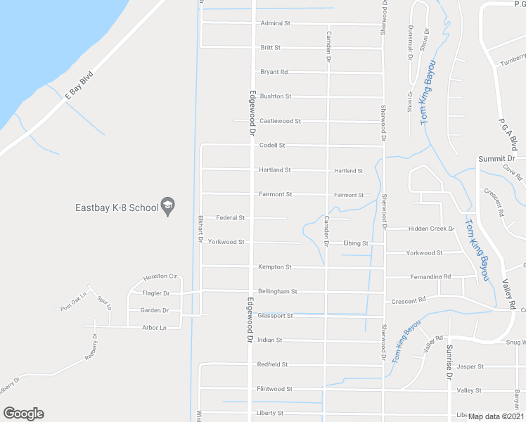 map of restaurants, bars, coffee shops, grocery stores, and more near 6602 Federal Street in Navarre