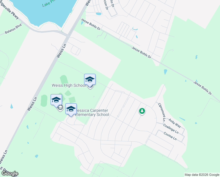 map of restaurants, bars, coffee shops, grocery stores, and more near 17333 Casanova Avenue in Pflugerville