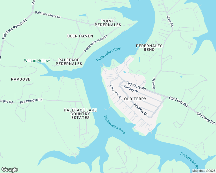 map of restaurants, bars, coffee shops, grocery stores, and more near 25209 Lakeview Drive in Spicewood