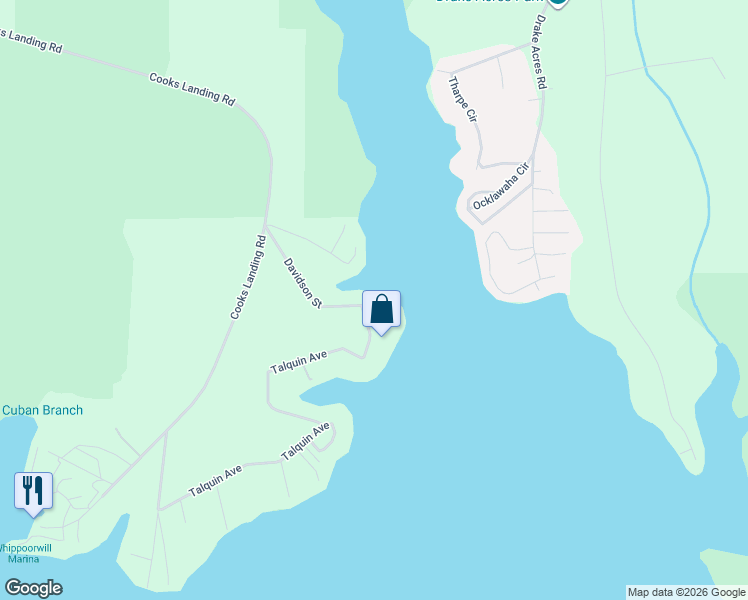 map of restaurants, bars, coffee shops, grocery stores, and more near 1095 Talquin Avenue in Quincy