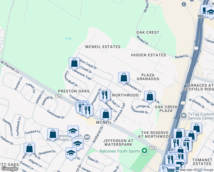 4100 Tamarack Trail Austin TX - Lng= 97.7131854 