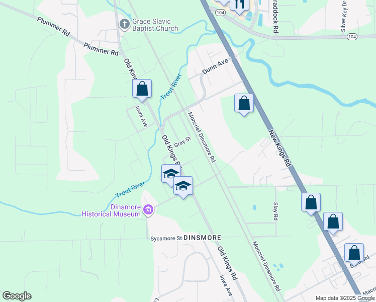 map of restaurants, bars, coffee shops, grocery stores, and more near 10719 Ogalla Avenue in Jacksonville