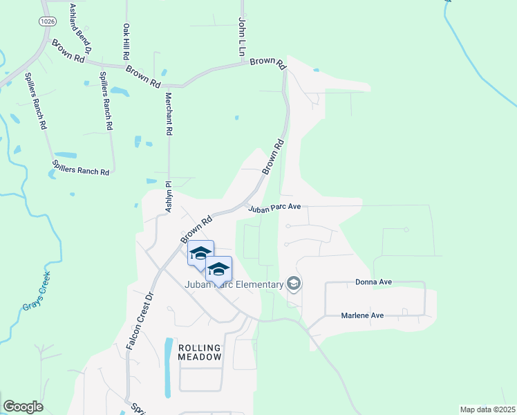 map of restaurants, bars, coffee shops, grocery stores, and more near 22493 Newport Drive in Denham Springs