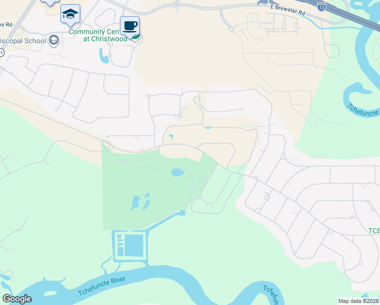 map of restaurants, bars, coffee shops, grocery stores, and more near 42 Pine Crest Drive in Covington